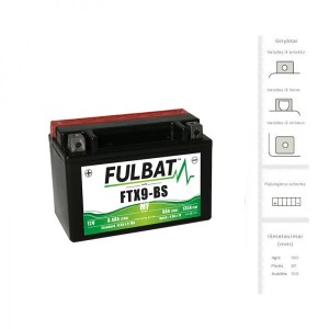 Akumuliatorius 8 Ah 120 A EN 12V