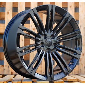 R22x9.5  5X120  ET  42.5  72.6  3S1066V  (IN1125V)  Black (BL)  For LAND  (P)  ((For M14x1.5 bolts))