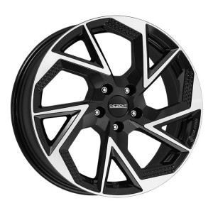 Dezent AP dark Black/polished 6,5x16 5x114.3 ET45 CB67,1 60° 625 kg TAPZ0BP45E