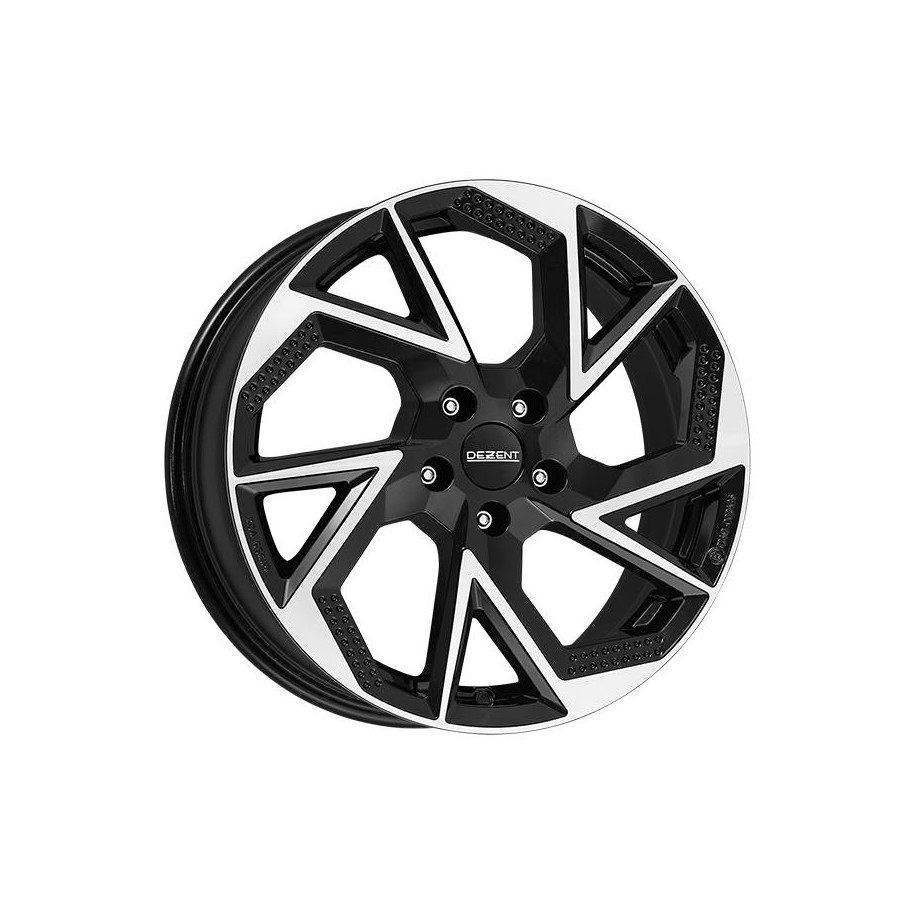 Dezent AP dark Black/polished 6x16 5x100 ET50 CB54,1 Flat 625 kg TAPO6BP50E