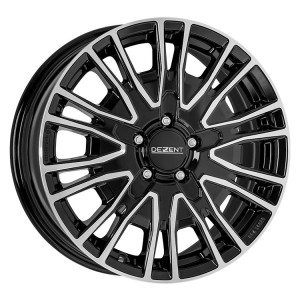 Dezent KE dark Black/polished 6,5x16 5x130 ET65 CB78.1 60° 1350 kg TKEZLBP65