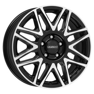 Dezent KH dark Black/polished 6,5x16 5x120 ET60 CB65,1 R14 1400 kg TKHZ9BP60E