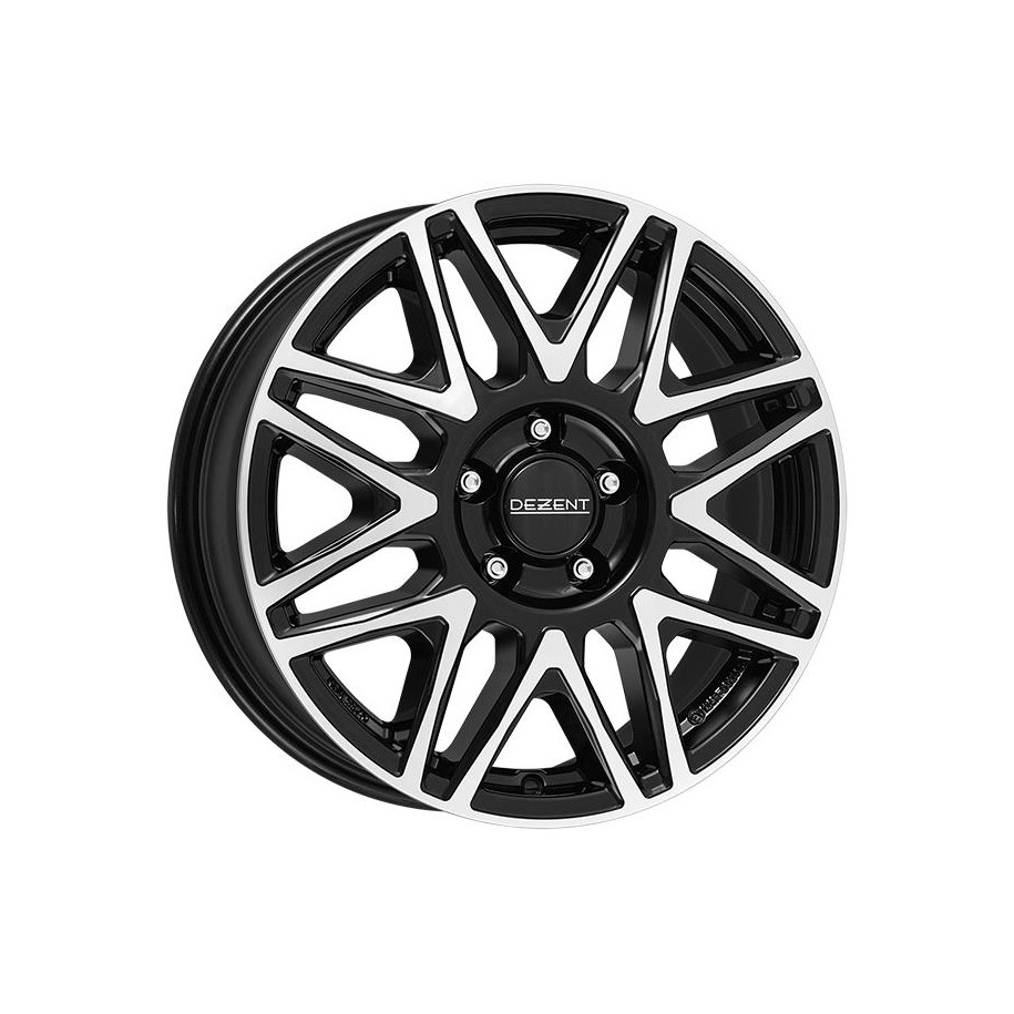 Dezent KH dark Black/polished 7x17 5x120 ET55 CB65.1 R14 1400 kg TKHY9BP55E