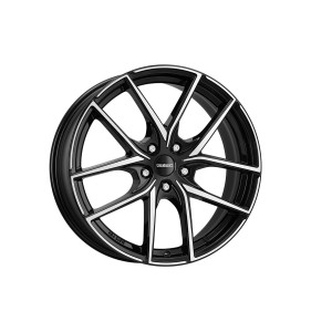 Dezent TO dark Black/polished 7,5x18 5x114.3 ET55 CB67,1 60° 705 kg TTOF0BP55E