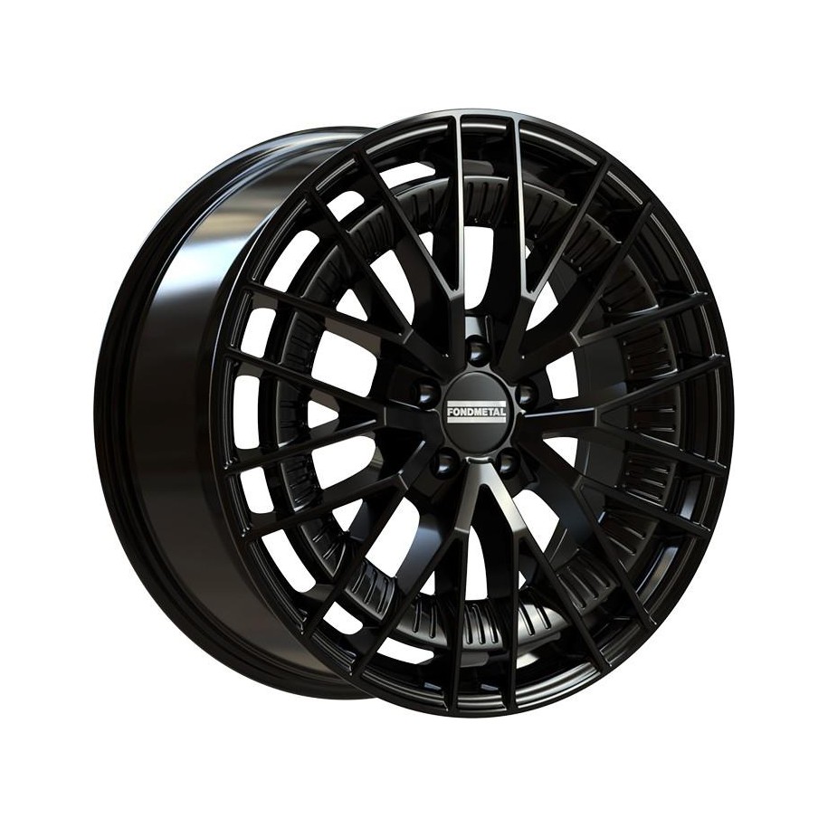 Fondmetal Kari Glossy Black 8,5x20 5x112 ET34 CB66,6 (Long Bolt) R14 1000 kg RF19244