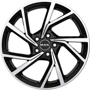 MAK Kassel Black Mirror 7,5x18 5x114.3 ET38 CB76,0 60° 800 kg F7580KABM38F2