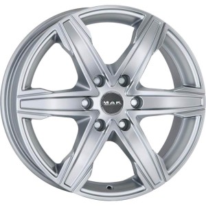 MAK King 6 Silver 8x18 6x130 ET54 CB84.1 60° 1215 kg F80806KSI54M4