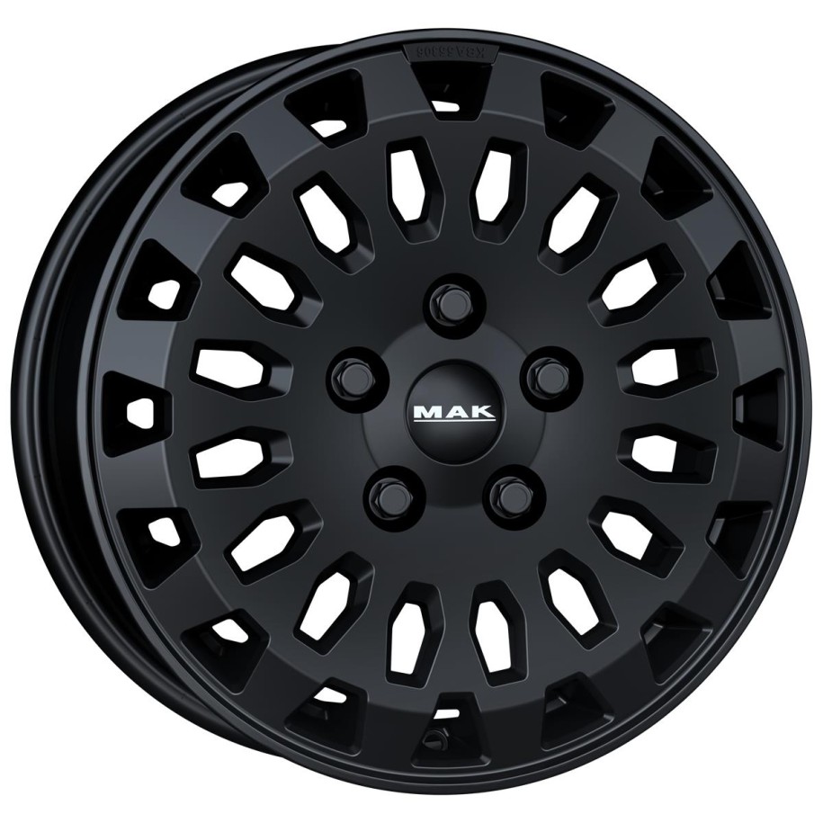 MAK Overland Matt Black 6,5x16 5x160 ET59 CB65,1 60° 1350 kg F6560RV3MB59TGX