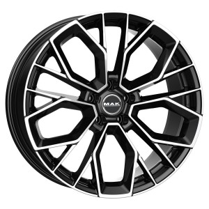 MAK Stilo-D Black Mirror 10x21 5x112 ET19 CB66,6 60° 860 kg F1021TPBM19WSX