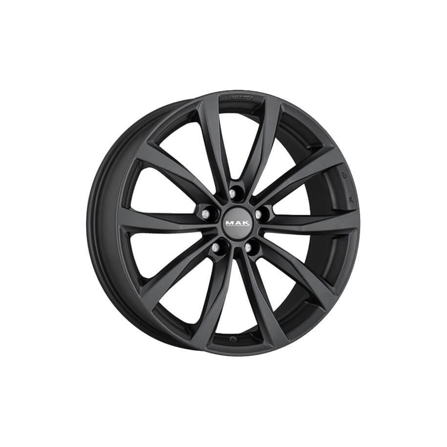MAK Wolf Gloss Black 7,5x17 5x100 ET35 CB72,0 60° 705 kg F7570WFGB35P