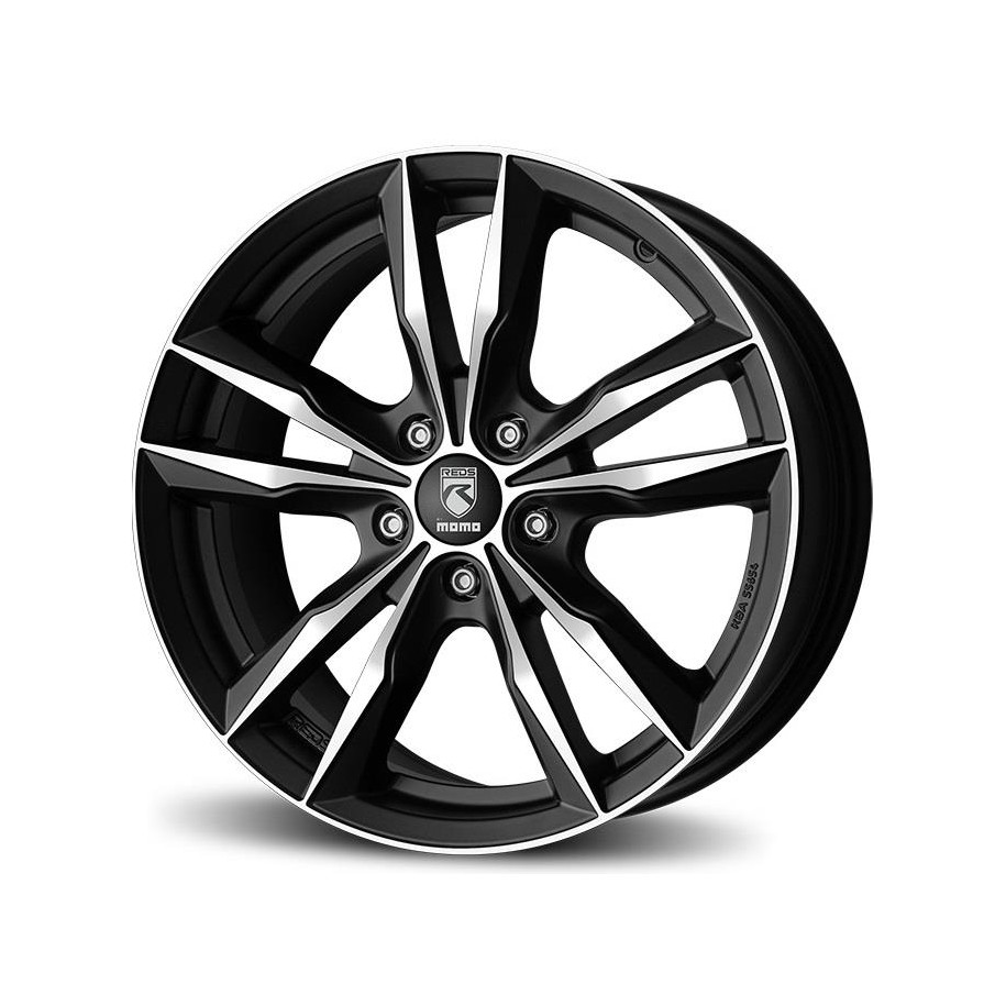Reds Fast Matt Black polished 6,5x16 5x100 ET40 CB72,3 60° 535 kg WFAE65640500E