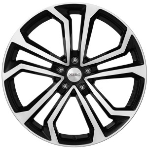 Dezent TA dark Black/polished 8x20 5x114.3 ET45 CB71.6 60° 750 kg TTA0K0BP45