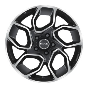 MAK Express Black Mirror 6,5x16 5x120 ET50 CB65,1 R14 1275 kg F6560ESBM50IGX
