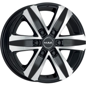 MAK Stone 6 Black Mirror 8,5x20 6x139.7 ET20 CB106,1 Flat 1215 kg F85206TBM20VH2X