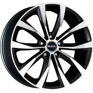 MAK Wolf Black Mirror 7,5x17 5x100 ET48 CB56,1 60° 610 kg F7570WFBM48P4IX