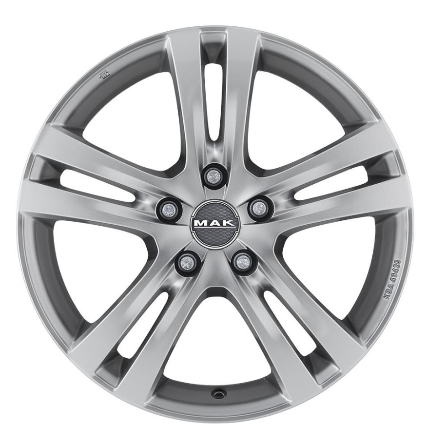 MAK Zenith Hyper Silver 8x17 5x108 ET45 CB72.0 60° 705 kg F8070ZHHS45GG3