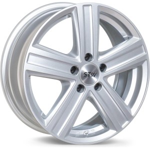 STW Cargo Silver 8x18 5x108 ET45 CB65.1 Flat 1250 kg STWCAGHSI45P