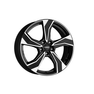 Dezent KB dark Black/polished 6x16 5x100 ET50 CB54,1 Flat 625 kg TKBO6BP50E
