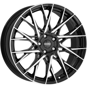Dotz Fuji dark Black/polished 8x20 5x108 ET40 CB70,1 60° 780 kg OFU0KHBP40