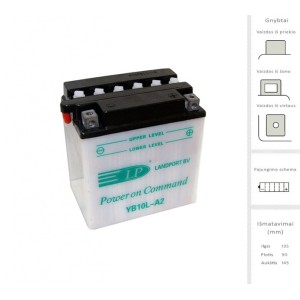 Akumuliatorius 11 Ah 130A EN 12V