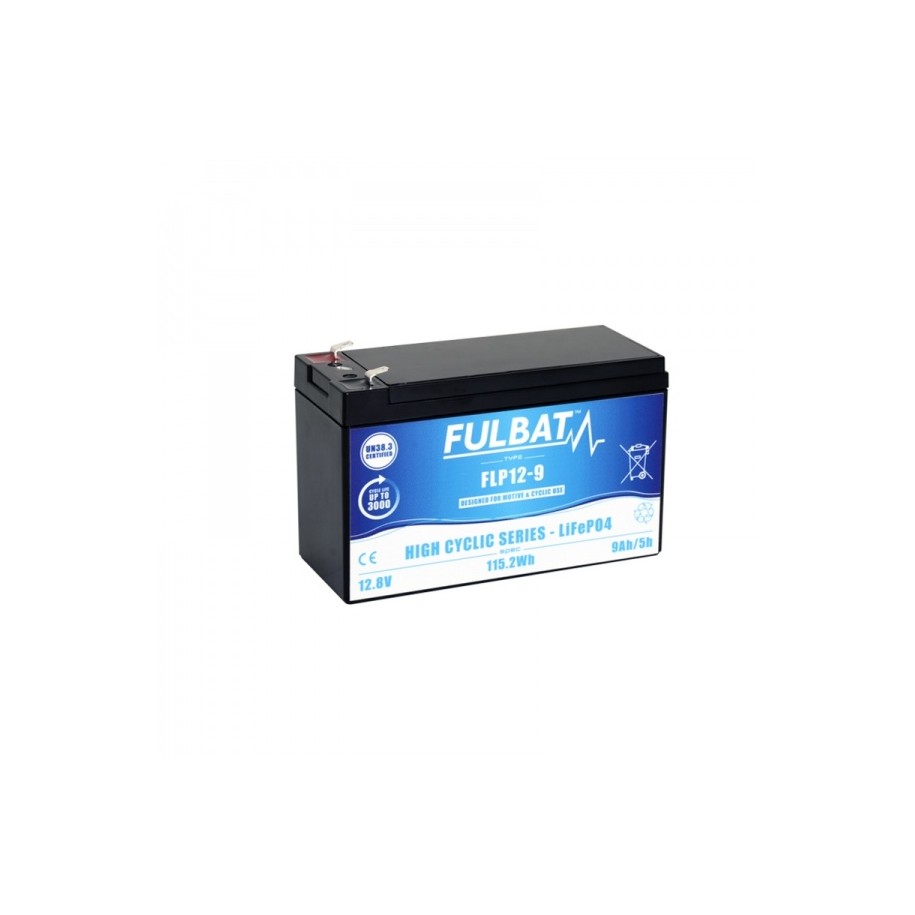 Akumuliatorius 115.2Wh/ 9 Ah 12.8V