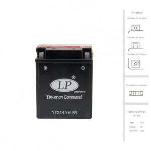 Akumuliatorius 12 Ah 210A EN 12V
