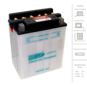 Akumuliatorius 14 Ah 170 A EN 12V