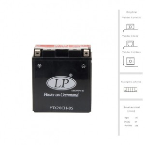 Akumuliatorius 18 Ah 270A EN 12V