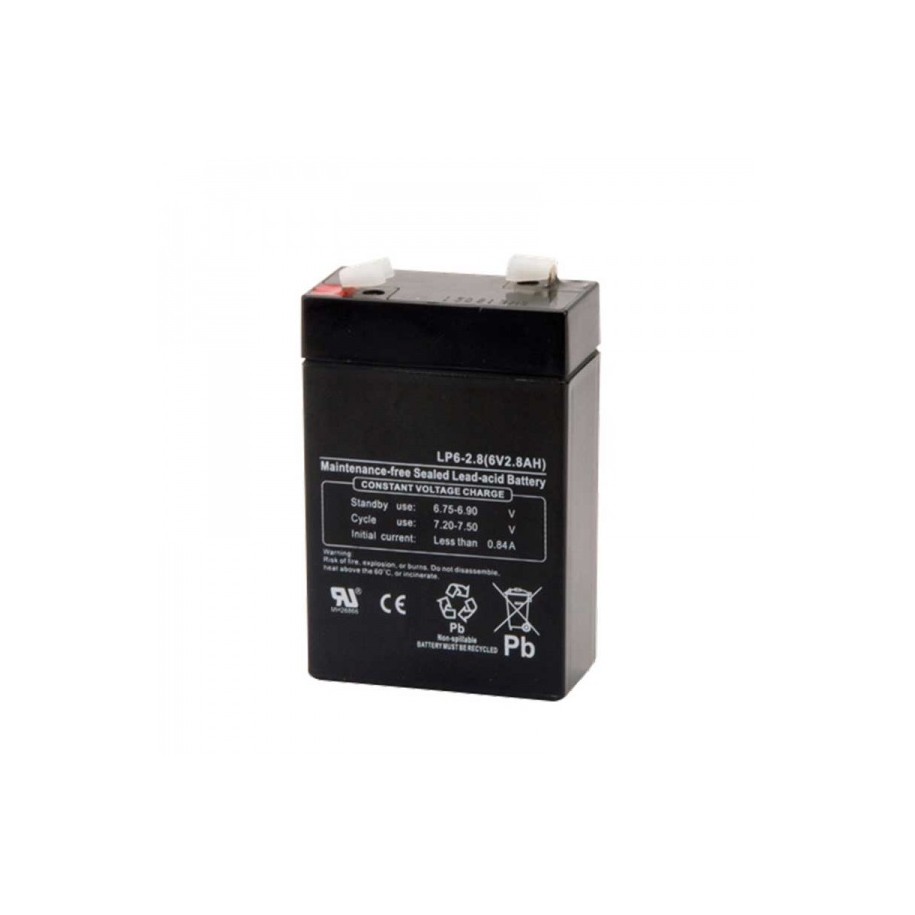 Akumuliatorius 2.8 Ah 6V AGM