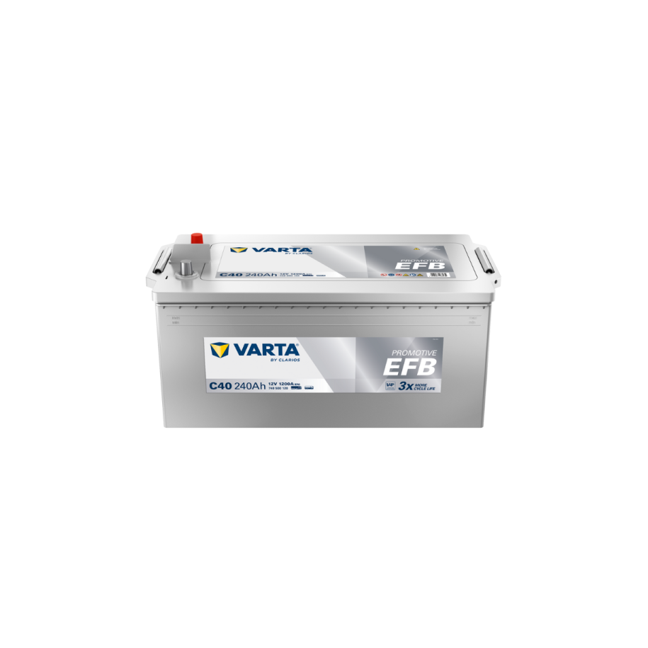 VARTA 12V padangos