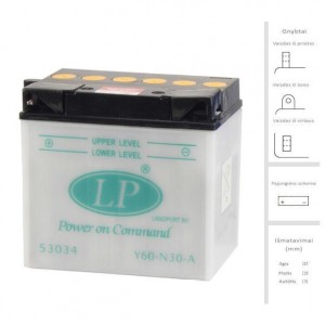 Akumuliatorius 30Ah 300A EN 12V