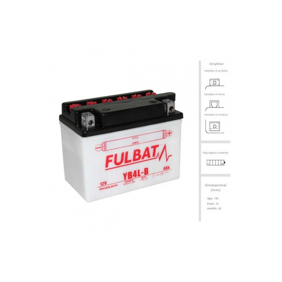 FULBAT 12V padangos