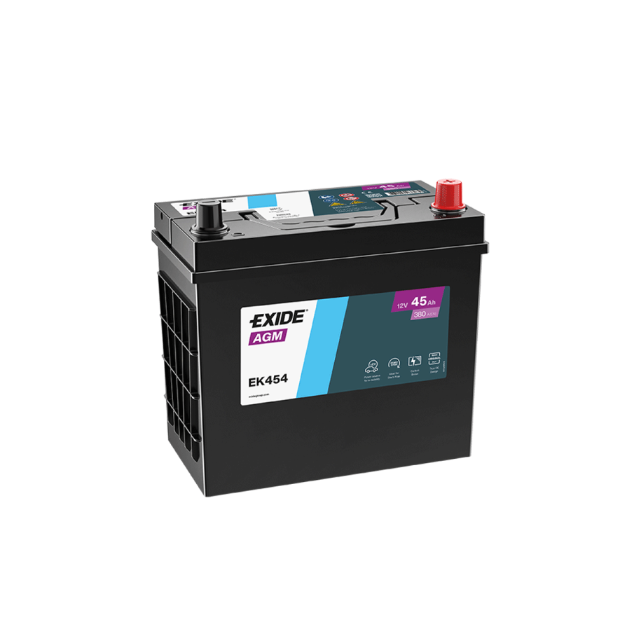 Akumuliatorius 45 Ah 380 A EN 12V AGM