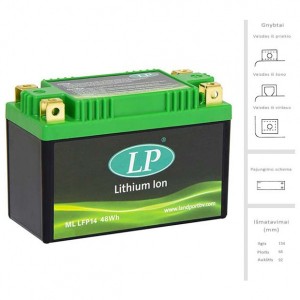 Akumuliatorius 48Wh 240 A EN 12V