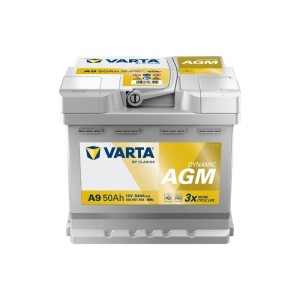 Akumuliatorius 50 Ah 540 A EN 12V AGM