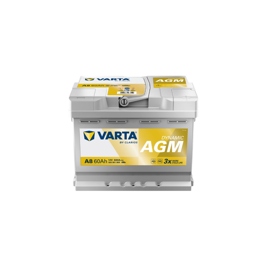 VARTA 680A padangos