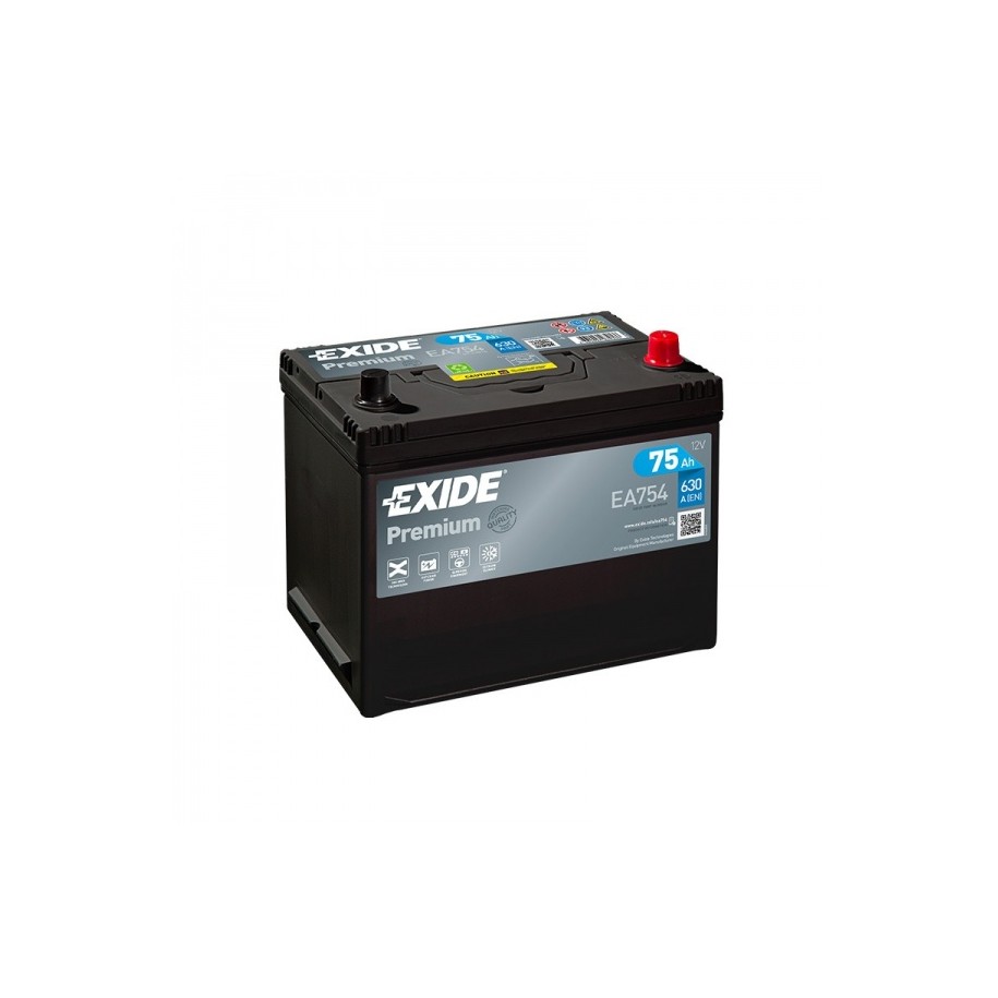 Akumuliatorius 75 Ah 630 A EN 12V